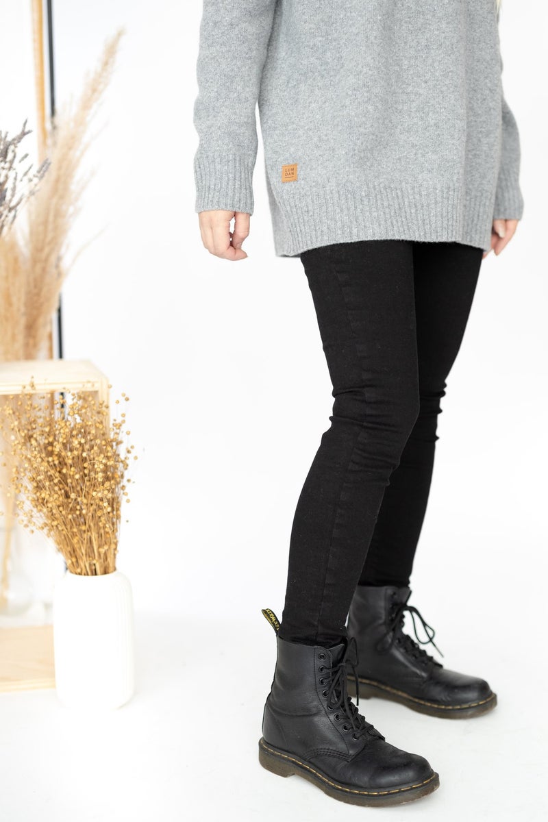 Bestie High jeans, deep black