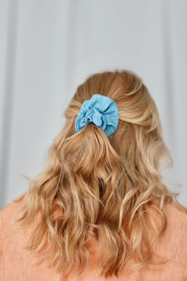 Muru - scrunchie, Skyline Blue